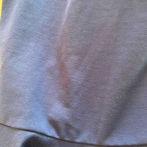 Polo Ralph Lauren Navy Blue Cold Shoulder short sleeve flare bottom dress size 7 - Picture 11 of 13